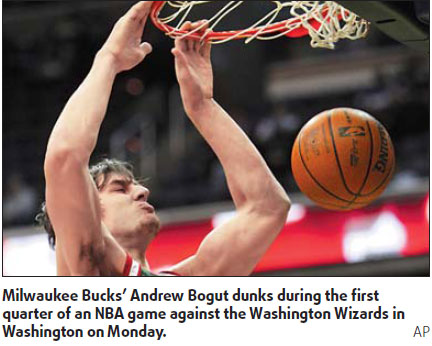Bogut tired of trying to justify Draft hype