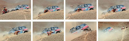 Sainz goes marching on in Dakar Rally