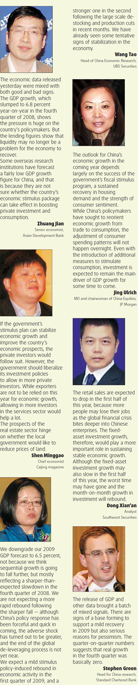 Experts' view