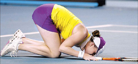 Ivanovic ousted from Australian Open
