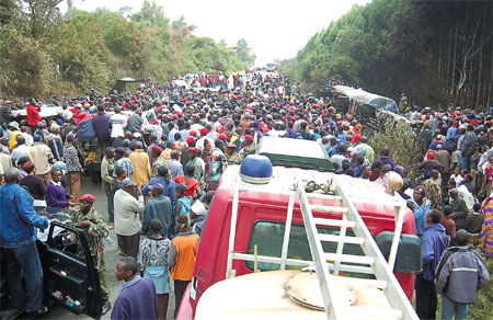 Kenya oil blaze kills around 100