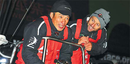 British skipper delivers Green Dragon as promised