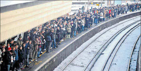 Flights and schools still disrupted