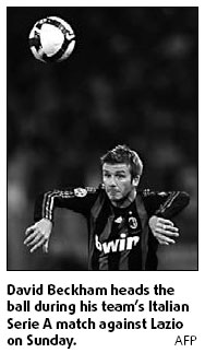 Milan ready for Galaxy talks to keep Beckham