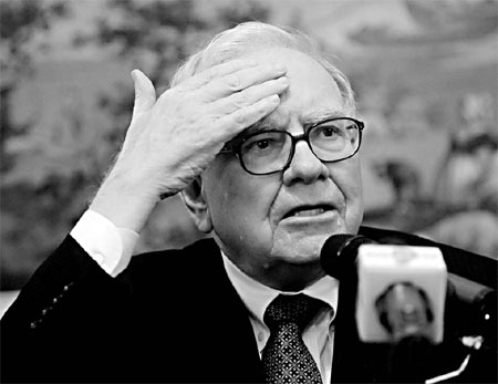 Buffett pays for buying early in 2008