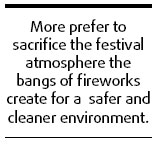 Tradition or pollution?