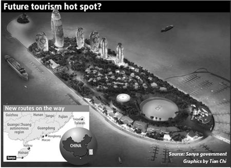 Sanya seeks cruise hub status