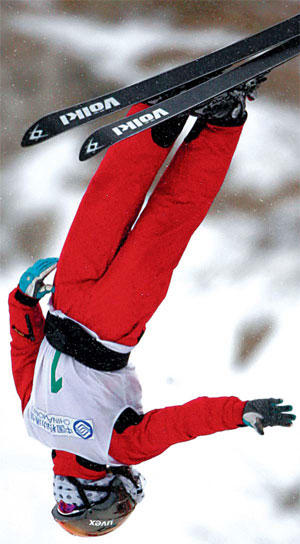 Aerial freestylers on cloud 9 after Harbin heroics