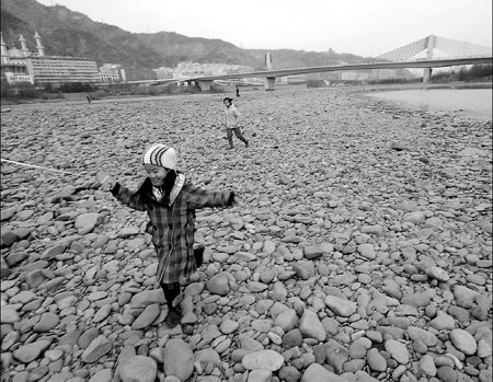 Drought's effects worst in Gansu