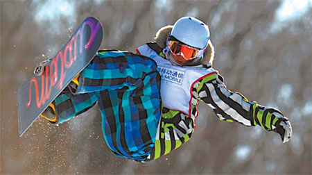 No half measures for Chinese on half pipe as Liu sets record