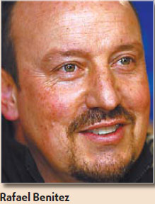 Benitez will be axed at weekend, bets British bookie
