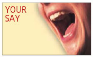 Your say