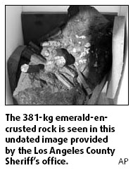 Many claim rock worth millions