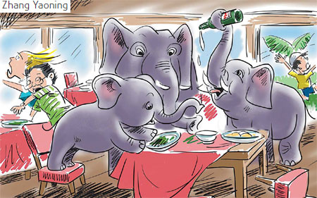 Crashing the party