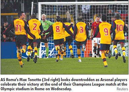 Roma win proof of Arsenal's mental strength, says Wenger