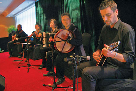 Captain Nico's mandolin