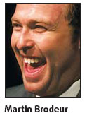 Brodeur ties Roy's career record