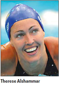 Overdressed swimmer stripped of world record