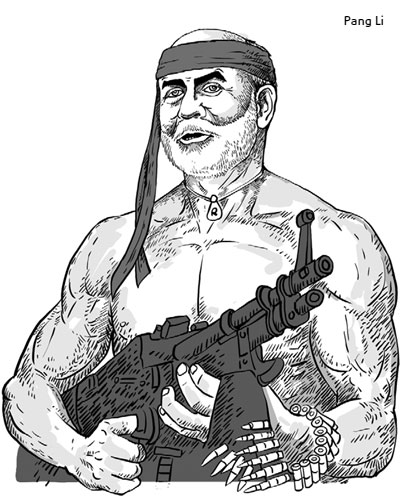 'Rambo Fed' comes out with all guns blazing
