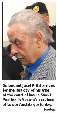 Austrian incest father sentenced to life in jail