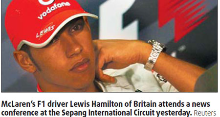 Hamilton stripped of third place