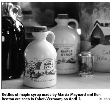 Maple syrup sweetens life for producers