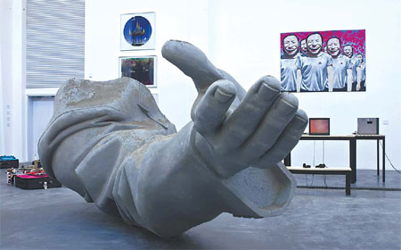 Hand over