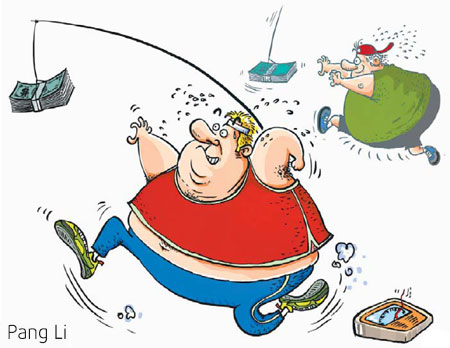 Staying fit does pay in the long run