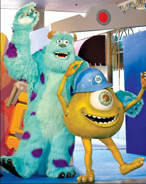 Monster ride debuts at Disneyland