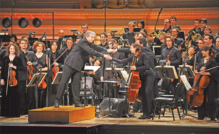 From online, YouTube orchestra goes on stage