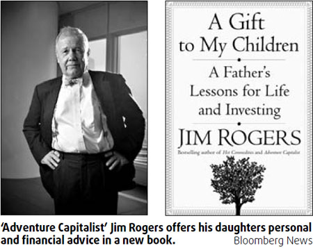 Rogers has some sage advice for his little dividends