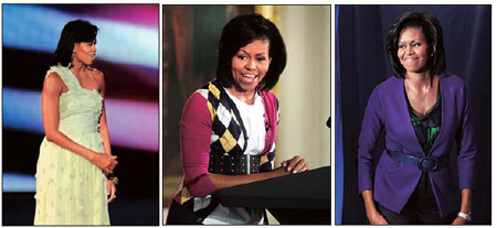 In 100 days, Michelle sparks new fashion trends