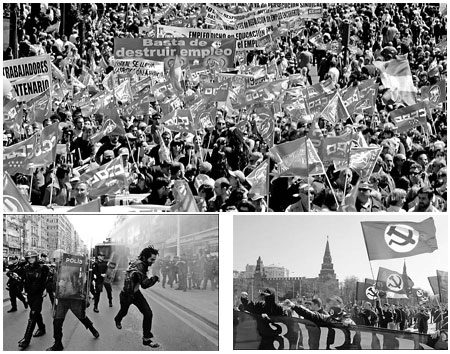 May Day sees world march