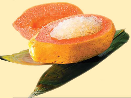 Scent of sweet papaya