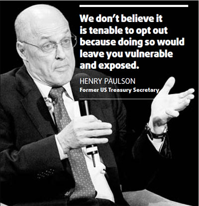 Papers show Paulson laid it on thick to big banks