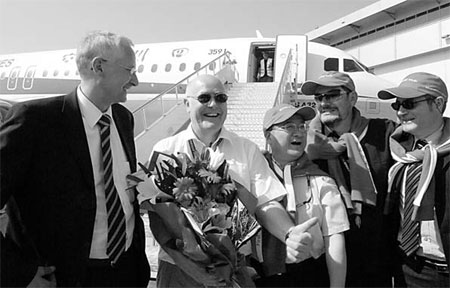 Tianjin A320s take to the skies