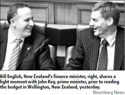 Bold budget in New Zealand