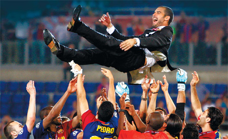 Barca better in final show