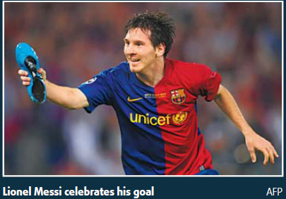 Messi wins duel with Ronaldo in Rome
