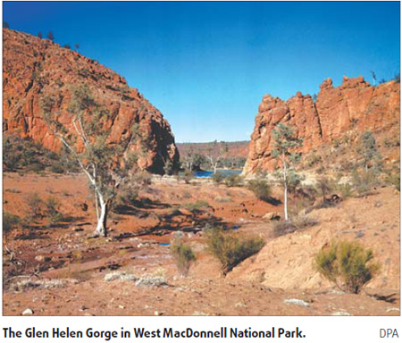 Soaking up the outback with Aboriginal artist's watercolors