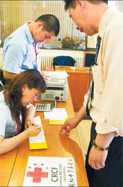 Red Cross out to earn people's trust