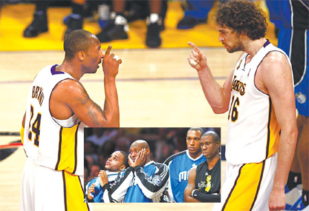 Lakers dispel Magic in overtime to open 2-0 lead
