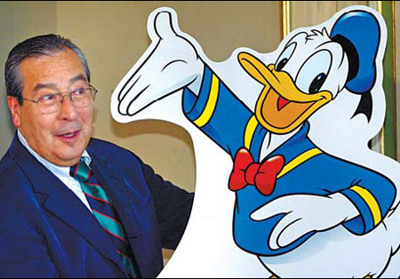 Donald Duck quacks his way to 75 years