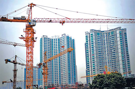 Real estate companies trigger rush for land
