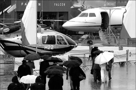 Paris air show takes off