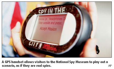US museum allows visitors to play spy games, save day