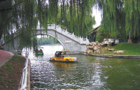 The ancient pavilion
