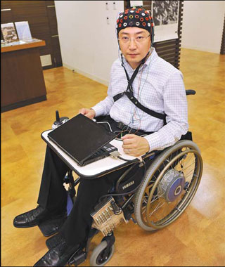 Brain power puts wheels in motion