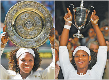 Serena too hot for Venus to handle