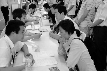 Hiring days are back at Chinese companies